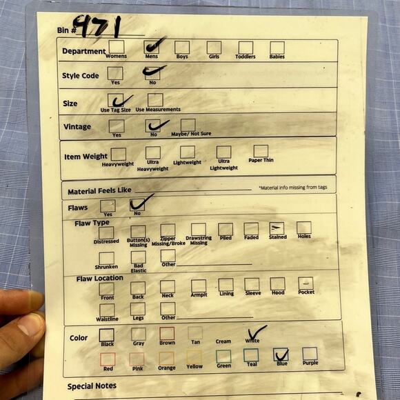 Brooks Brothers 346 Blue White Mens 17 Glen Plaid Non Iron Button Down Shirt - Picture 7 of 7